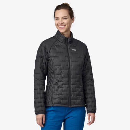 Patagonia Women's Micro Puff® Insulated Jacket in Black, XXL - Alpine & Climbing Jackets - Recycled Nylon/Recycled Polyester/Nylon