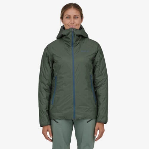 Patagonia Women's Micro Puff® Storm Jacket in Hemlock Green, Medium - Ski & Snowboard Jackets - Recycled Nylon/Recycled Polyester/Nylon