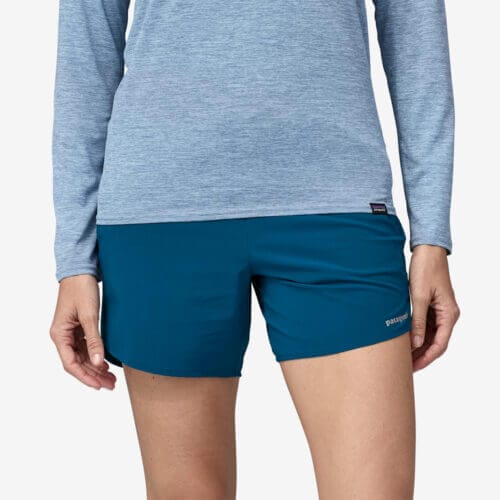 Patagonia Women's Multi Trails Shorts - 5½" Inseam in Lagom Blue, Small - Short Length - Trail Running Shorts - Recycled Polyester/Spandex