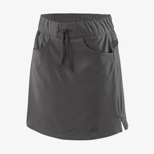 Patagonia Women's Tech Skort in Forge Grey, Extra Small - Recycled Polyester/Spandex