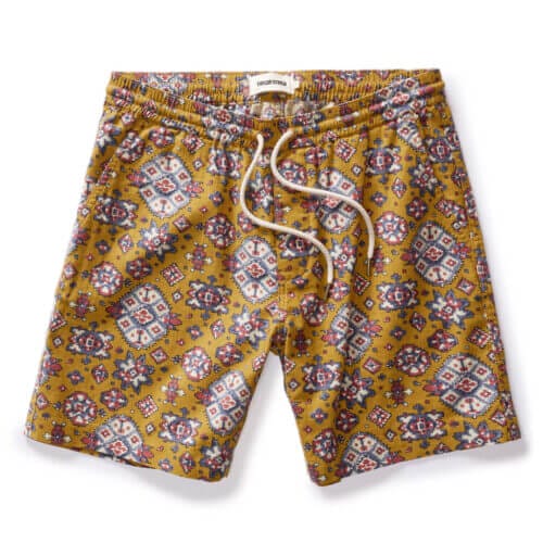 The Apres Short in Tarnished Gold