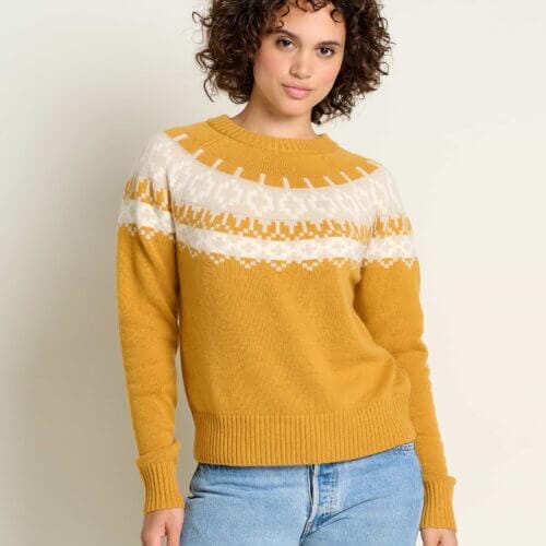 Women's Cazadero Crew Sweater Acorn / XS