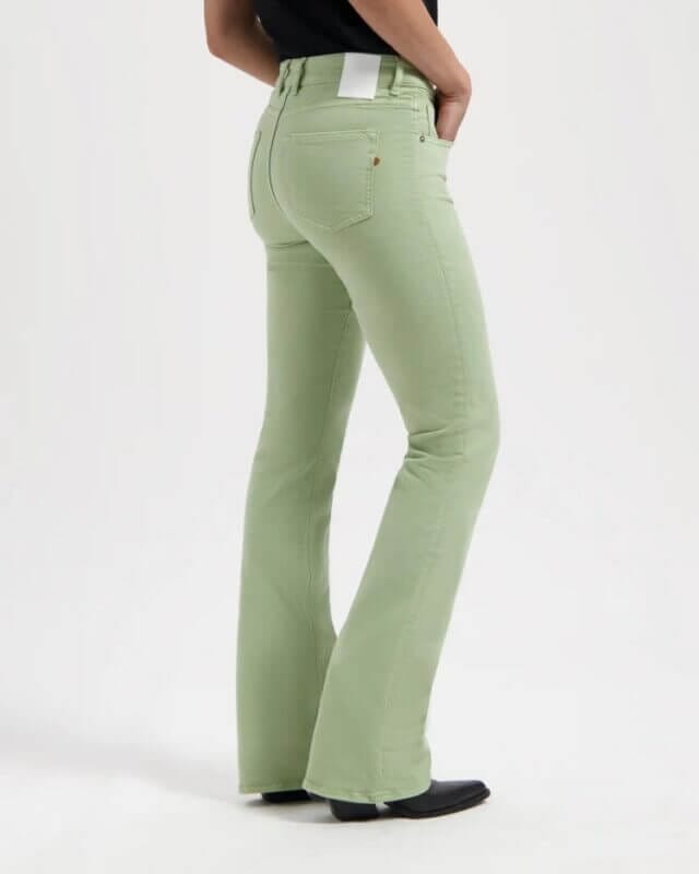 bootcut denim, sage denim, sage jeans, ethical jeans