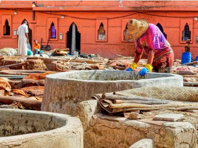 leather tanning process