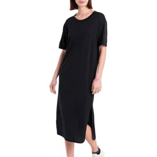 Icebreaker Merino Granary Dress - Woman - Black - Size S