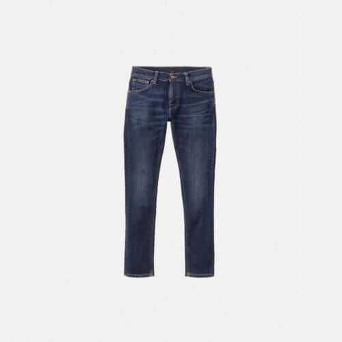 Nudie Jeans Tight Terry Dark Steel Mid Waist Tight Fit Men's Organic Jeans W29/L28 Sustainable Denim
