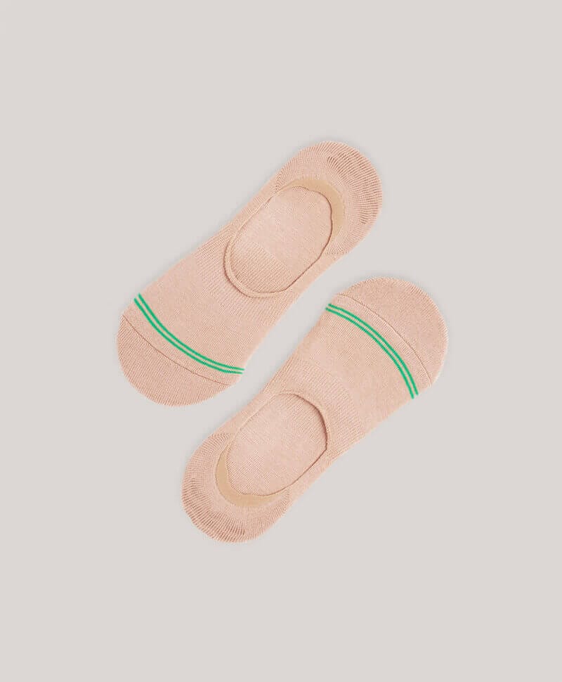 Women's Champagne No-Show Socks 2-Pack 1S