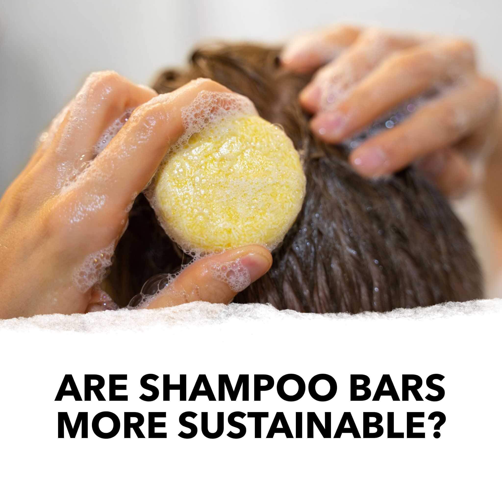 are shampoo bars more sustainable?