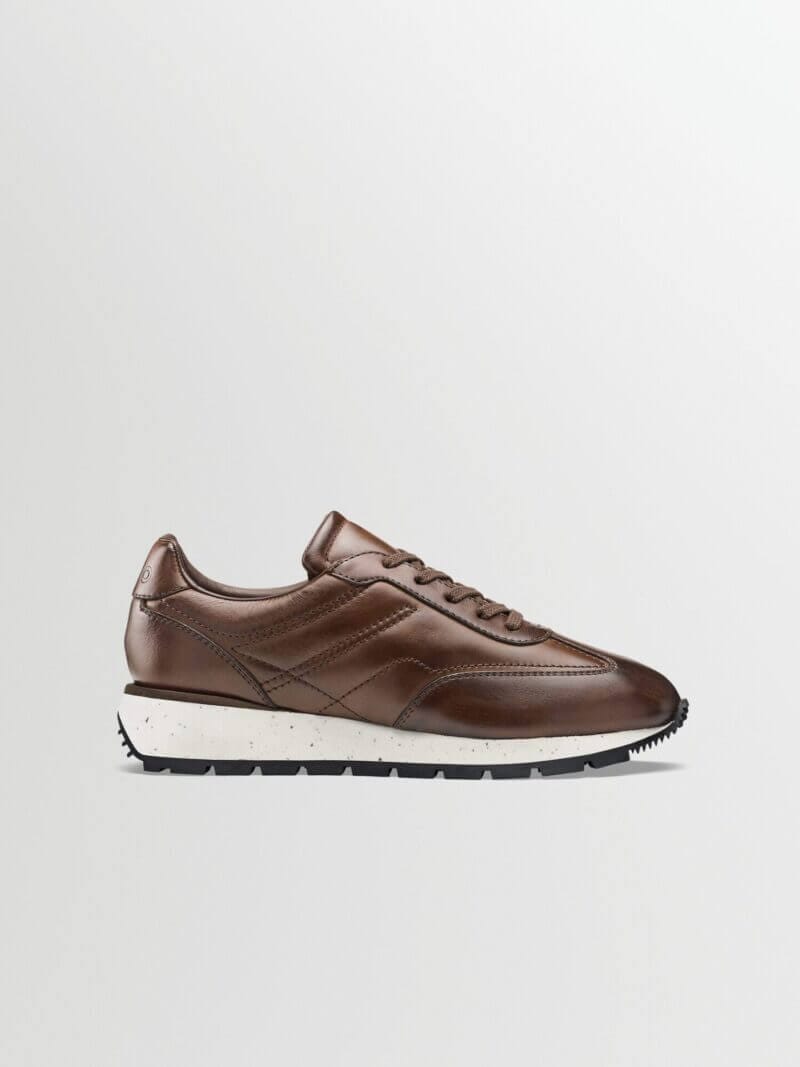 Koio | Retro Runner In Mocha Men's Sneaker 7 (Us) / 40 (Eu)