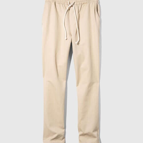 Natural Canvas Pull-On Chino