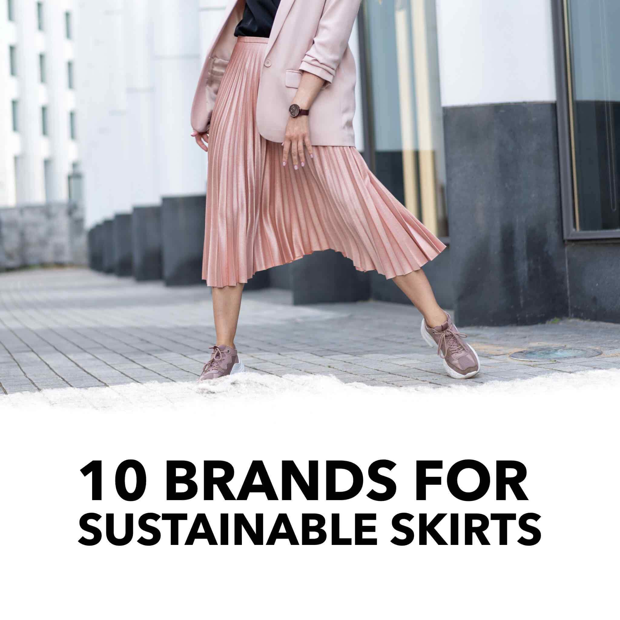 10 Brands for Sustainable Skirts Featured Image