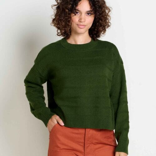 Bianca II Crew Sweater Epidote / S