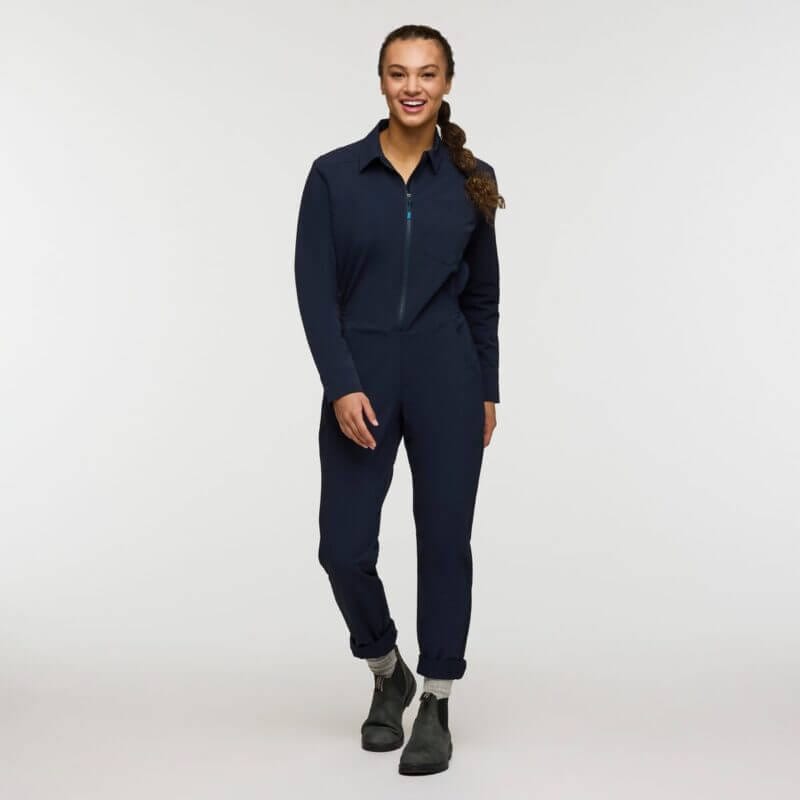 Cotopaxi Women's Asombro Jumpsuit in Carbon | Size XL