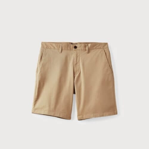 Frank And Oak The Brunswick Chino Slim Fit 9in Short in Dune