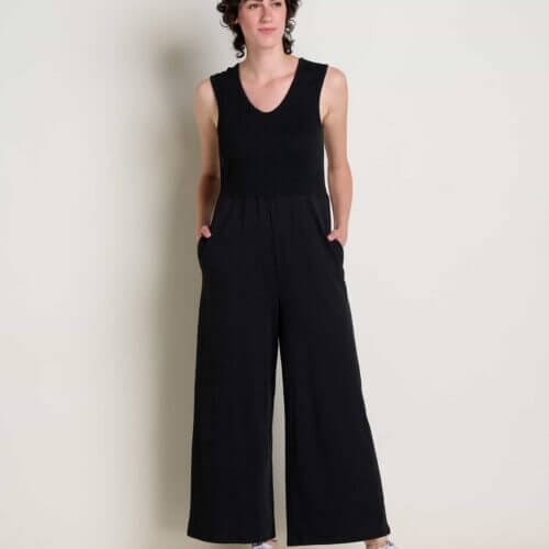 Gemina Sleeveless Jumpsuit Black / XS