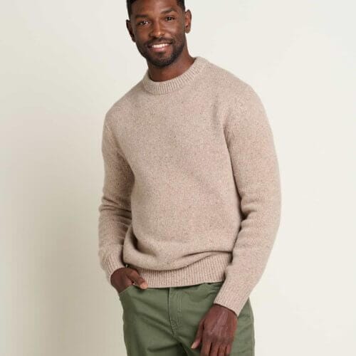 Men's Wilde Crew Sweater Honey Brown / M