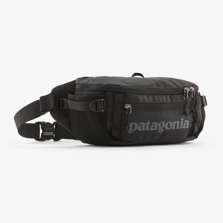 Patagonia Black Hole® Waist Pack 5L in Black, Recycled Polyester/Recycled TPU
