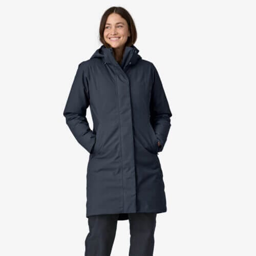 Patagonia Women's Tres 3-in-1 Parka in Smolder Blue, Extra Small - Parka Jackets - Recycled Polyester