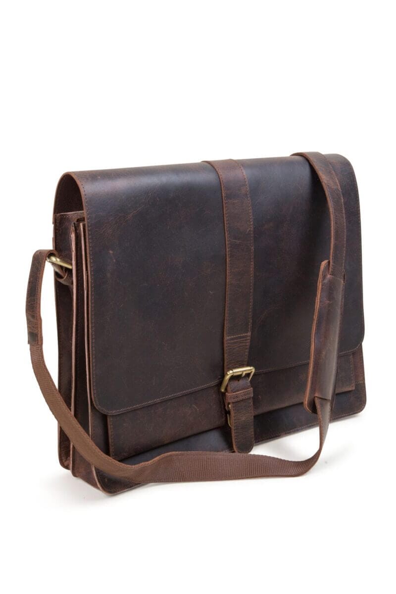 Eco Leather Messenger Bag