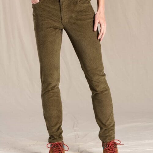 Karuna Cord 5 Pocket Skinny Pant Fir / 2