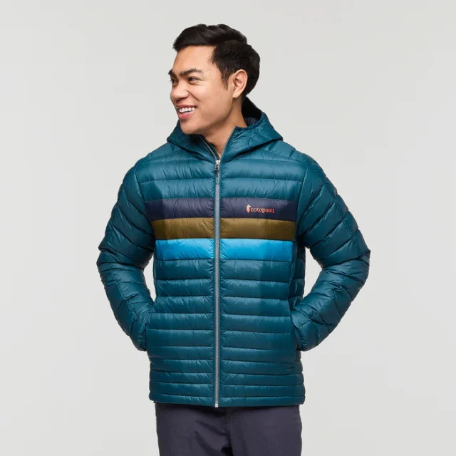 Ethical non-toxic bluesign approved fuego hooded down jacket by Cotopaxi