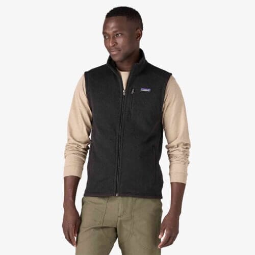 Patagonia Men's Better Sweater® Fleece Vest in Black