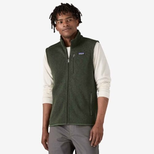 Patagonia Men's Better Sweater® Fleece Vest in Torrey Pine Green