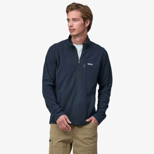 Patagonia Men's Micro D® Fleece Jacket in Black