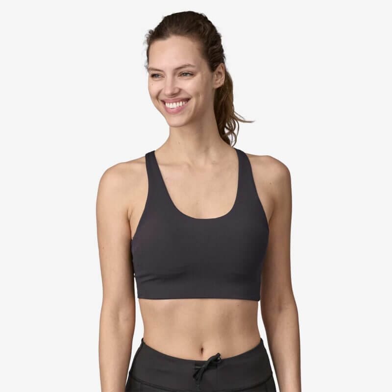 Patagonia Women's Maipo Mid-Impact Bra in Black