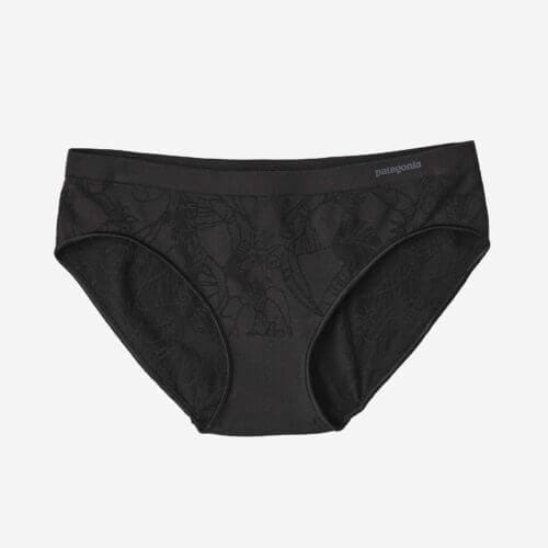 Patagonia Women's Barely Hipster Underwear in Black