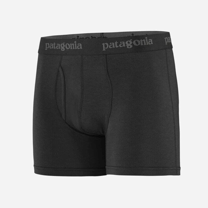 Patagonia Men's Essential Boxer Briefs - 3" Inseam in Black