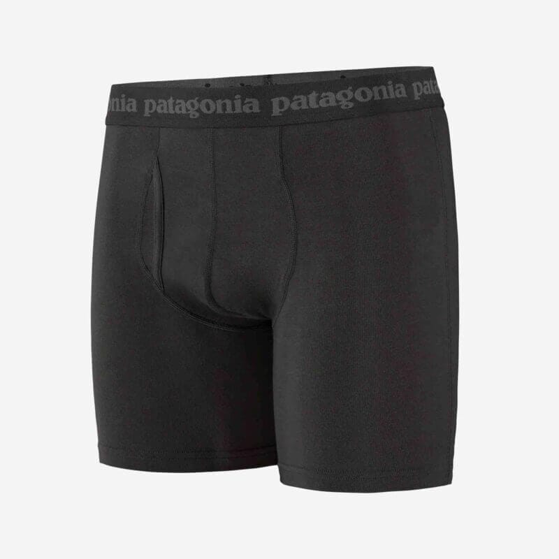 Patagonia Men's Essential Boxer Briefs - 6" Inseam in Black