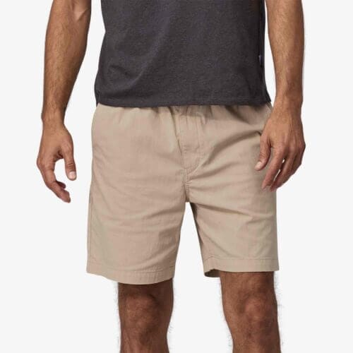 Patagonia Men's Nomader Volley Shorts - 7" Inseam in Oar Tan