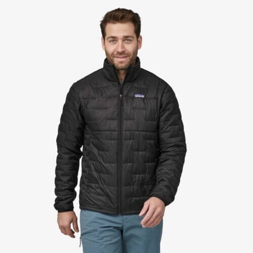 Patagonia Men's Micro Puff® Insulated Jacket in Black