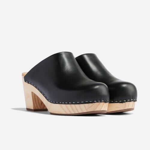 All-Day Heeled Clog Black