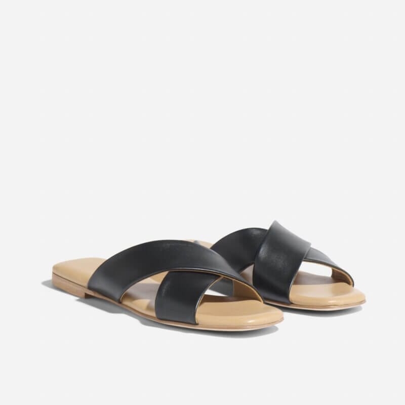 Catalina Slide Sandal Black