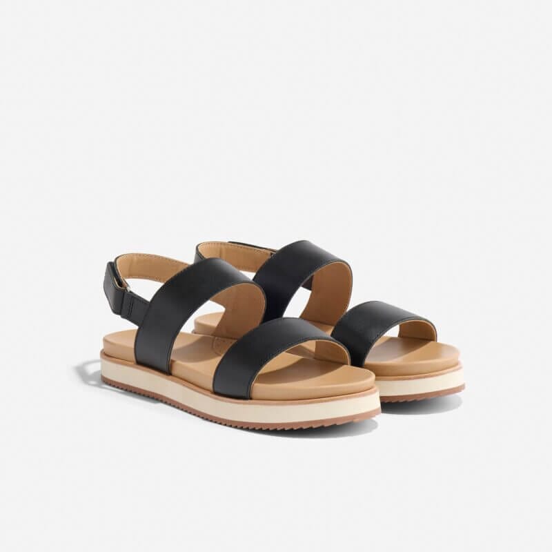 Go-To Flatform Sandal 2.0 Black