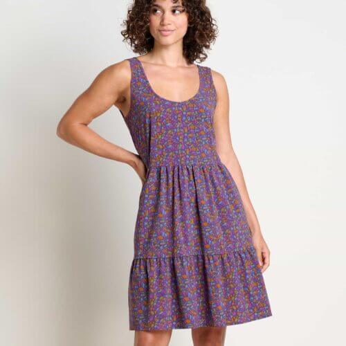 Sunkissed Sunsana Dress Acai Kaleidoscope Print / S