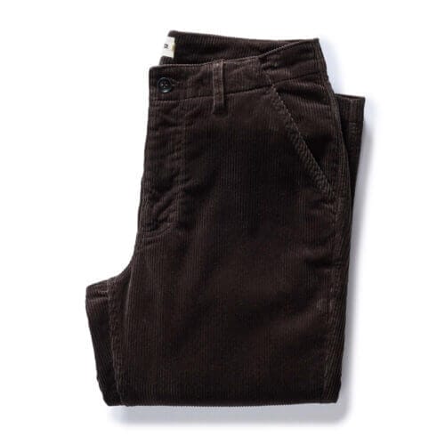 The Carnegie Pant in Soil Corduroy