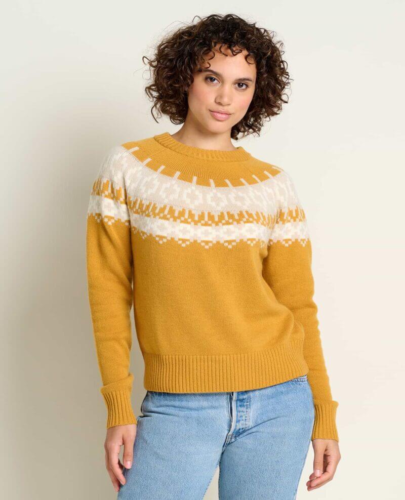 Women's Cazadero Crew Sweater Acorn / M