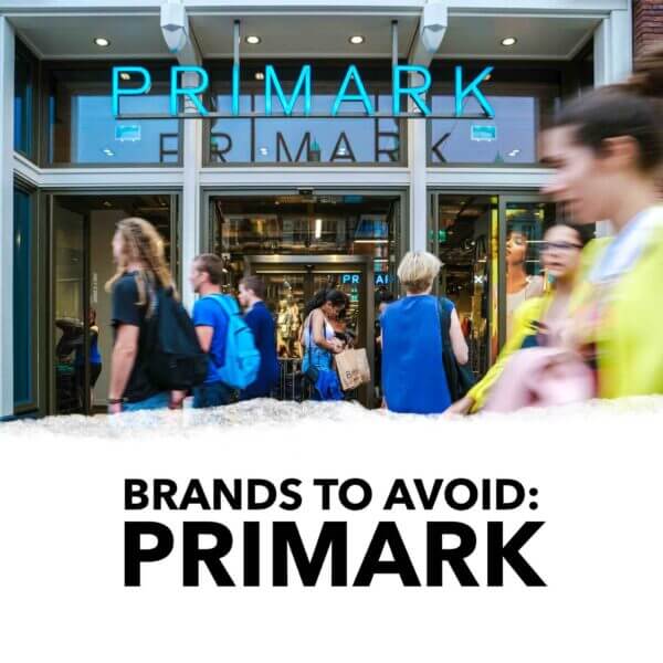 brands to avoid Primark