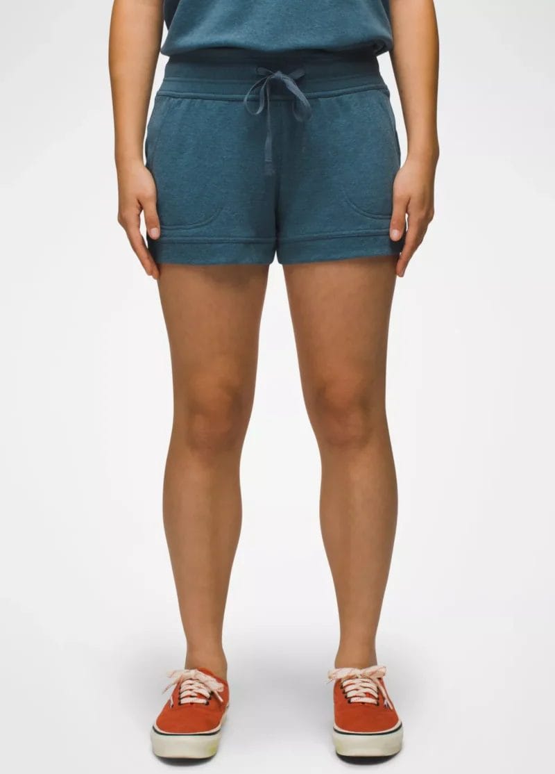 Womens prAna Cozy Up Short - High Tide Heather