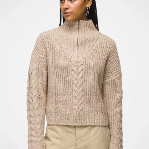 Womens prAna Laurel Creek Sweater – Oatmeal