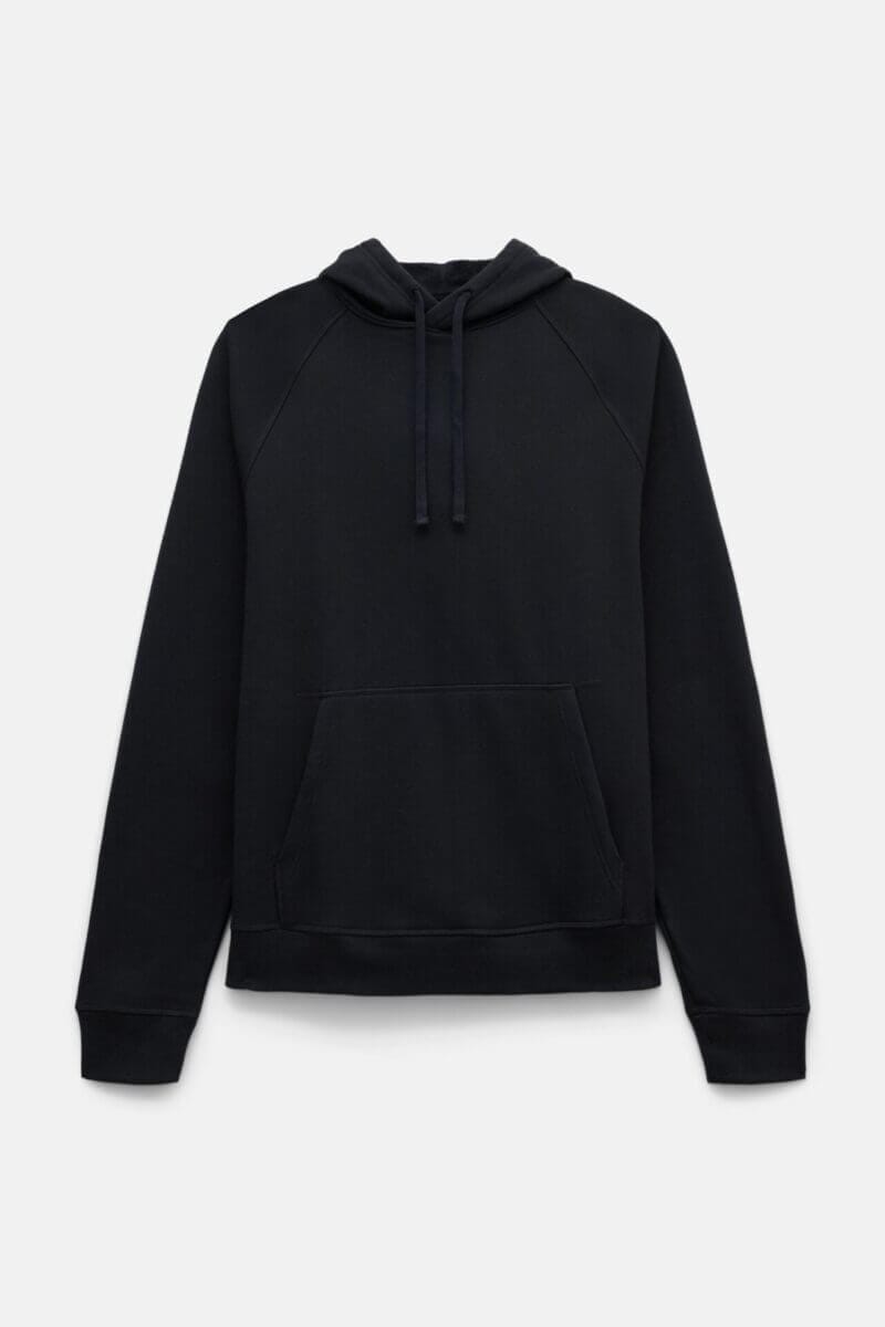 Black 50/50 Relaxed Fit Hoodie