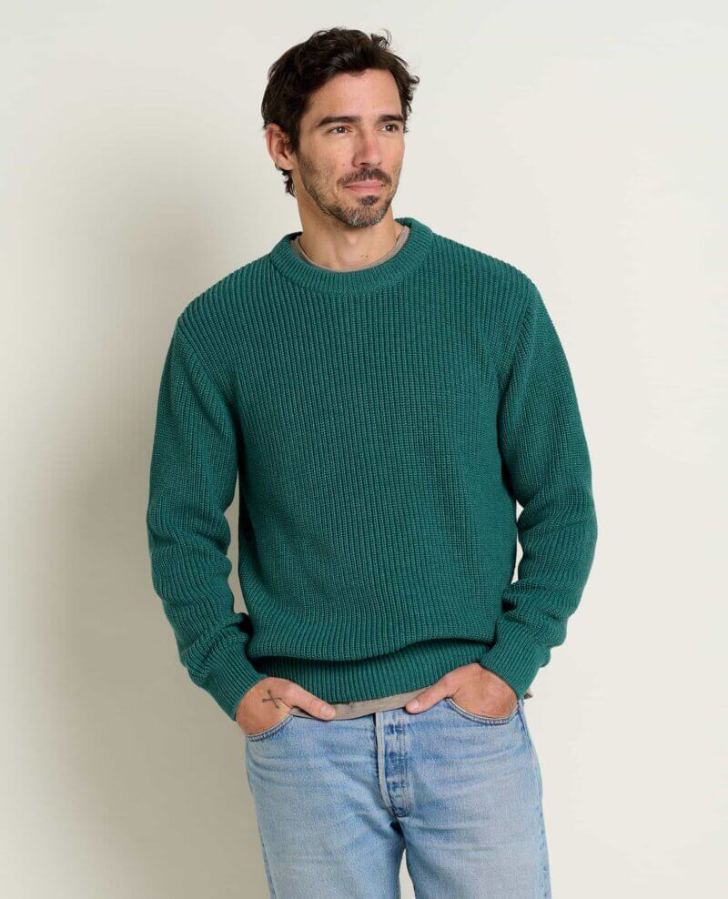 Butte Crew Sweater Jasper / M