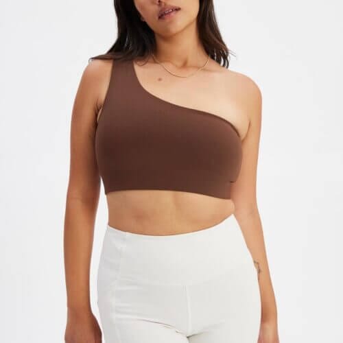 Earth Bianca One Shoulder Bra