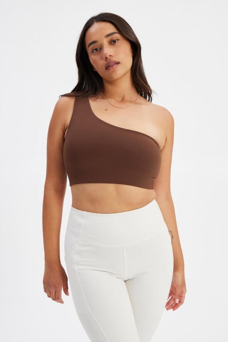 Earth Bianca One Shoulder Bra