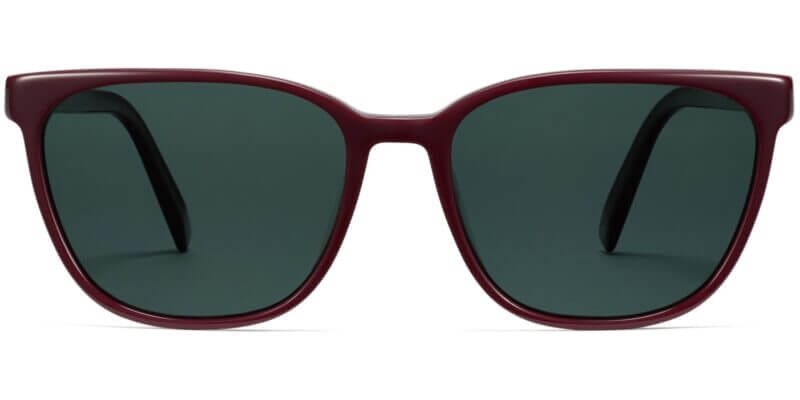 Esme Sunglasses in Oxblood (Non-Rx)