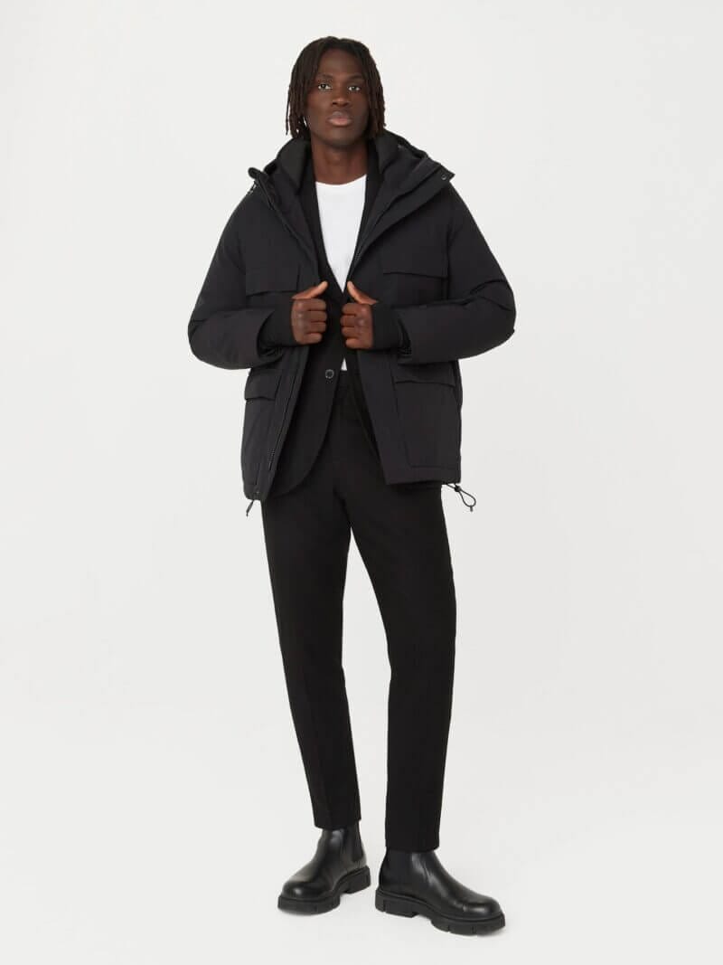 Frank And Oak The Capital Field Parka in Black