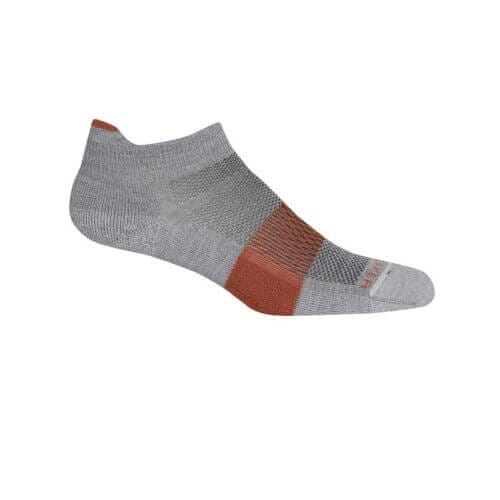 Icebreaker Merino Multisport Light Micro Socks - Woman - Blizzard Heather/monsoon - Size M